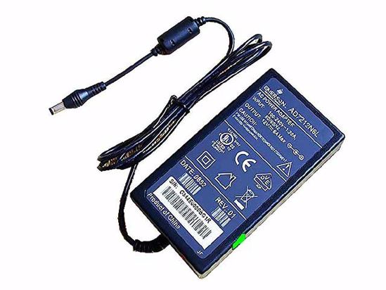 Other Brands Emerson AC Adapter 5V-12V 12V 6A, 5.5/2.5mm, 3-prong, New Other Brands Emerson AC Adapter 5V-12V 12V 6A, 5.5/2.5mm, 3-prong, New